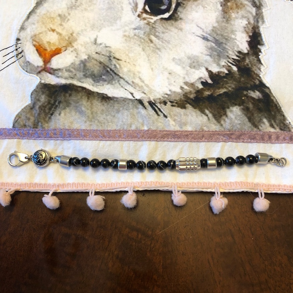 Diesel Spirit Bead Bracelet